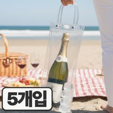 포미온 와인 칠링백 PVC 샴페인 쿨링백, 5개, 3L