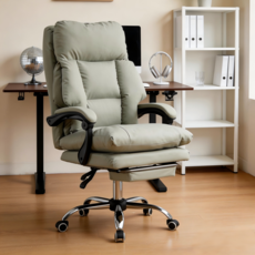 Takata 컴퓨터 의자 게이밍 리클라이너 침대형 160도 틸팅 연동팔걸이, 그레이