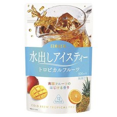 日東紅茶 冷萃冰茶熱帶水果紅茶, 1個, 12件, 4g