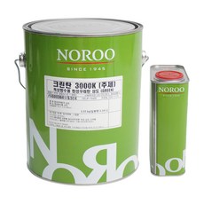 노루페인트 옥상방수 우레탄 싱글탄 크린탄 - 하도 중도 상도 저용량, 크린탄3000k 상도 4kg 녹색 (5평), 1개, 4kg