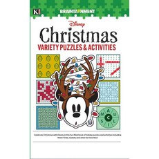 [5] Disney Christmas Variety Puzzles and Activity Book [perfect], [5] Disney Christmas Variety P