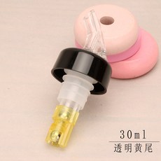 와인 위스키 푸어러 오일 시럽 마개 주류 펍 바 세이버, 투명 30ml, 1개