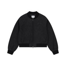 매장정품 와키윌리 WACKY WILLY 우먼스 숏 데님 블루종자켓 블랙 WA2501JK69BK 499166