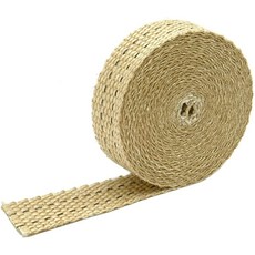 Design Engineering 010104 탠 15.2cm x 30.5m(6인치 x 100피트) 배기 열 랩, 탠 색상_1" x 15'