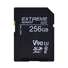 노바칩스 V90 SDX 256GB Extreme 메모리카드 SDXC UHS II SD Card