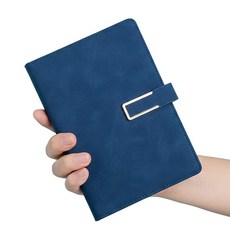 로열스테디 가죽 일기장 수첩 노트 다이어리, 1개, 딥블루 1개, 딥블루