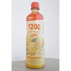 유어스) 1200 레몬아이스티 박스단위판매, 24개, 500ml