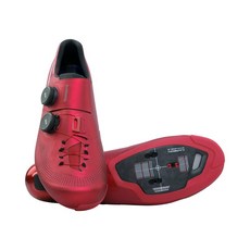 Shimano RC903 碳纖維一級公路競賽車鞋 (寬楦), 紅色,38號-(23.8cm)