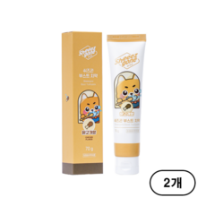 쉬즈곤 부스트 강아지 바르는 치약 치석 제거 닭고기향, 70g, 2개