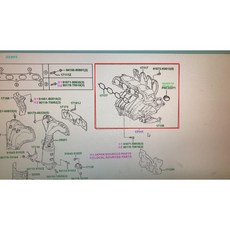 【汽車零件專家】豐田 CAMRY 2.4 07- 正廠 進氣岐管 17120-28141 (雙北可代工), 1個