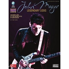 John Mayer Legendary Licks 존 메이어 기타 타브 악보 (온라인 음원 포함) Cherry Lane Music
