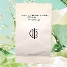 인셀덤 쿠션 리필 21호/23호/루미너스 모이스트 쿠션, 1개, 리필만-21호 라이트 베이지