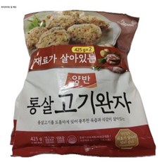 동원 양반 통살고기완자 425g x 2 x 1개 아이스보냉백포장, 8개