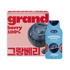 그랑베리 캐나다 야생블루베리 100%, 1박스, 450g