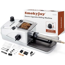 아마존평점4.5+ 미국출고 169374 담배 롤링 머신 전기 프리 롤 자동 프리롤 콘 로더 필러 롤러 필링 패커 스터퍼 사전 압연 홀더 포함 냄새 방지 케이스 그라인더
