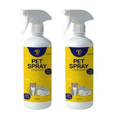 피랩 반려동물 탈취제, 일랑일랑향, 2개, 500ml