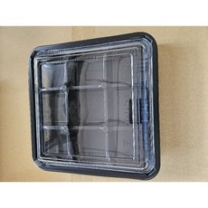 黑色PP餐盒 HK-249九宮格精緻餐盒組 50入 便當盒 外帶餐盒 九宮格餐盒, 1個, 50