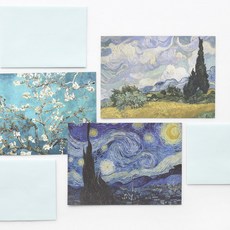 아트 편지지 - 고흐v1, 03별이빛나는밤