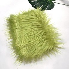 패브릭원단 25x45cm 8cm 더미 가짜 모피 패브릭 패치 워크 재봉 재료 인형 수염 머리 Diy 수, 23, 1개