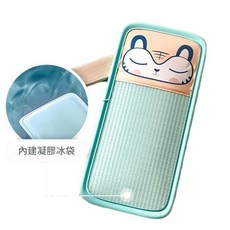 嬰兒夏涼枕 哺乳冰墊抱娃神器, 小萌虎 冰絲套袖夏涼枕