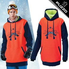 푸조 보드/스키복 톨티 (FZ818-4) 형광오렌지_쿠