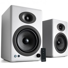 Audioengine 오디오엔진 A5+ 무선 블루투스 북쉘프 스피커 프리미엄 150W 스테레오 음악 게임 턴테이블 홈시어터 시스템용 강력한 스튜디오 모니터, A5+ Wired