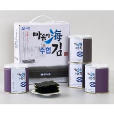 마음다해 수협 캔김세트(곱창김30g*2캔 재래김30g*2캔), 1세트