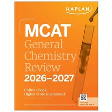 (英文圖書)MCAT General Chemistry Review 2026-2027: Online + Book 平裝版, Kaplan Publishing, 英文
