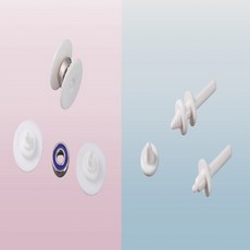 피젯스피너 베어링 팽이심 만들기재료 부자재, 베어링20개+팽이심20개