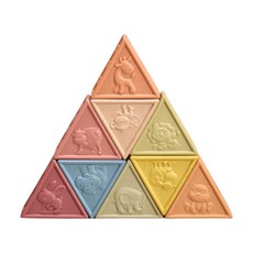 KesB 촉감발달 말랑 블럭 9종세트 2719 어린이 교구 완구 생일 신나는 선물, 1세트