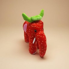 브레인롯 훔치기 Steal a Brainrot 캐릭터 인형, 일반 포장, 스트로우베리 엘리펀트 25cm 180g