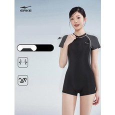 3부 수영복 여성 반신 5부 아쿠아로빅 수영복