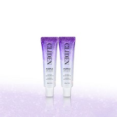 클라이덴 퍼플더글로우 화이트닝 미백치약, 40g, 2개