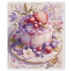 슈슈보석십자수 즐거운 취미 중형 40X50 패브릭형, NA023, 1개