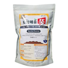 토양해충뚝 미생물 함유 식물생육 생장 식물 면역력 향상 텃밭 밑비료 퇴비 함께 살포, 3kg, 1개