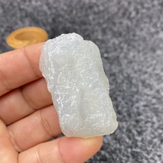 광물 표본 상자 천연 아쿠아마린 크리스탈 아우라 를 위한 불규칙한 오리지널 스톤 홈 장식 미네랄 장식품, 옵션14) 13 48g