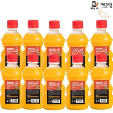 제주 감귤주스 100% 착즙 제주랑 천혜향 320ml (10입), 1개