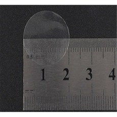 까만쿼카 스티커 투명라벨지, 20mm