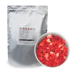 앤네이처, 300g, 1개, 동결건조 딸기다이스 10mm