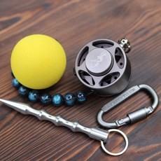 쏘가리꿰미 부력 루어 링롱 농어 합금 꿰미 와이어 장비 쏘가리 물고기 민물 언로딩휠, 퀵릴리스 60 짠줄 2.0mm 5m