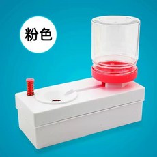 (개) 자동미술물통 붓세척기 미술붓통 자동 물 도구 편리한 물감통 미술학원 간편한 순환 브, F. 붓 세척통 핑크