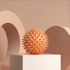근막 볼 발바닥 마사지 휴식 요가 피트니스 허리 등 목 스트레치, 4. orange, 1개