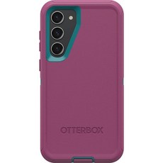 OtterBox 갤럭시 S23+ 디펜더 시리즈 케이스 - 캐니언 선 핑크 견고하고 내구성이 뛰어나며 포트 보호 기능 홀스터 클립 킥스탠드 포함 345914