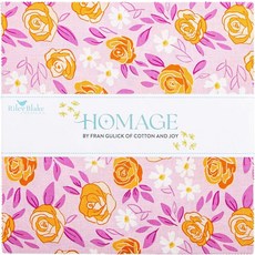 Fran Gulick Homage 25.4cm(10인치) 스태커 42 25.4cm(10인치) 정사각형 레이어 케이크 Riley Blake Designs 10-17220-42, Fran Gulick Homage 25.4cm(10인치