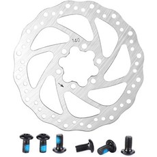 시폰레이드 스테인리스 스틸 자전거 디스크 브레이크 로터 140mm 180mm 203mm 산악 및 도로 자전거용 볼트 6개 포함 사이클링 로터140mm