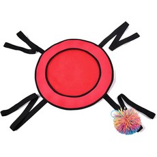 에어바운스 이지요요 가정용에어바운스 눈오리 와이제이요요 낙하산 오재미, 빨간색