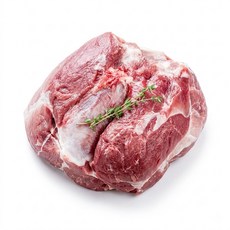 유황한돈 냉장 돼지 통 사태 1kg 찌개용 수육 장조림 고기, 1개