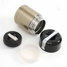 간편조리 보온죽통 800ml 골드 따뜻한도시락