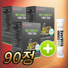 햄프 100% 식물성 대마종자유 비타민 세트 1000mg, 1개, 90정