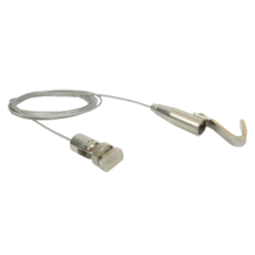 GTH冠騰五金 台灣製 吊圖鋼索側入款畫作展示鋼索吊掛系統 相框掛畫, 1個, 吊圖正入